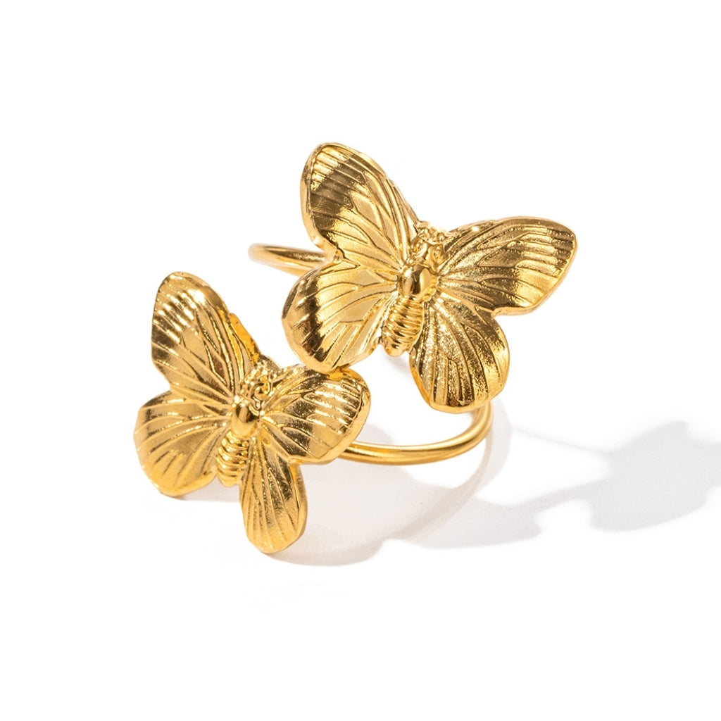 Double Butterfly Rings